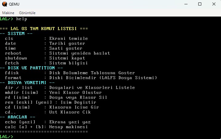 Terminal komutları